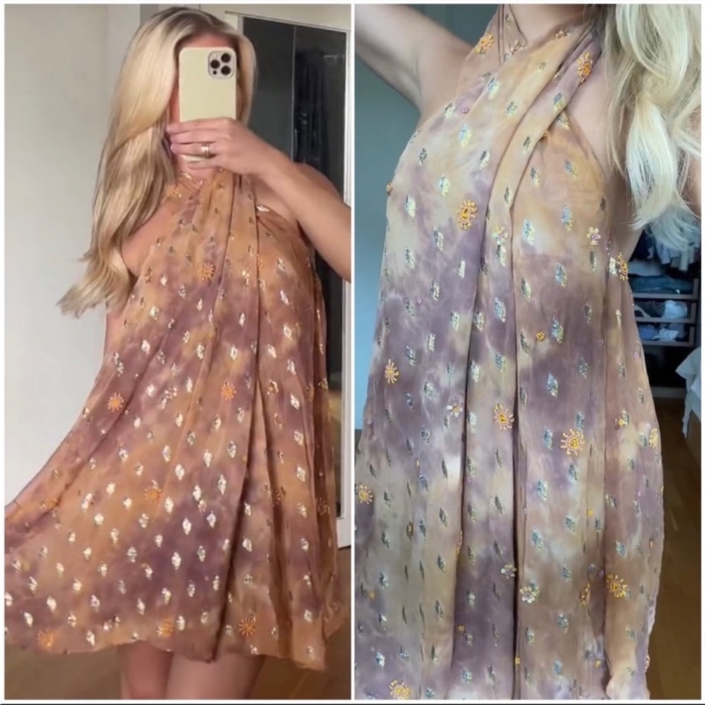 Zara New tie dye dress limited edition - Picture 3 of 16